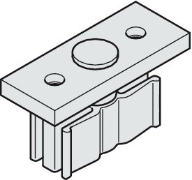 Hafele 943.04.030 Lower Guide Plate  with Plastic ...