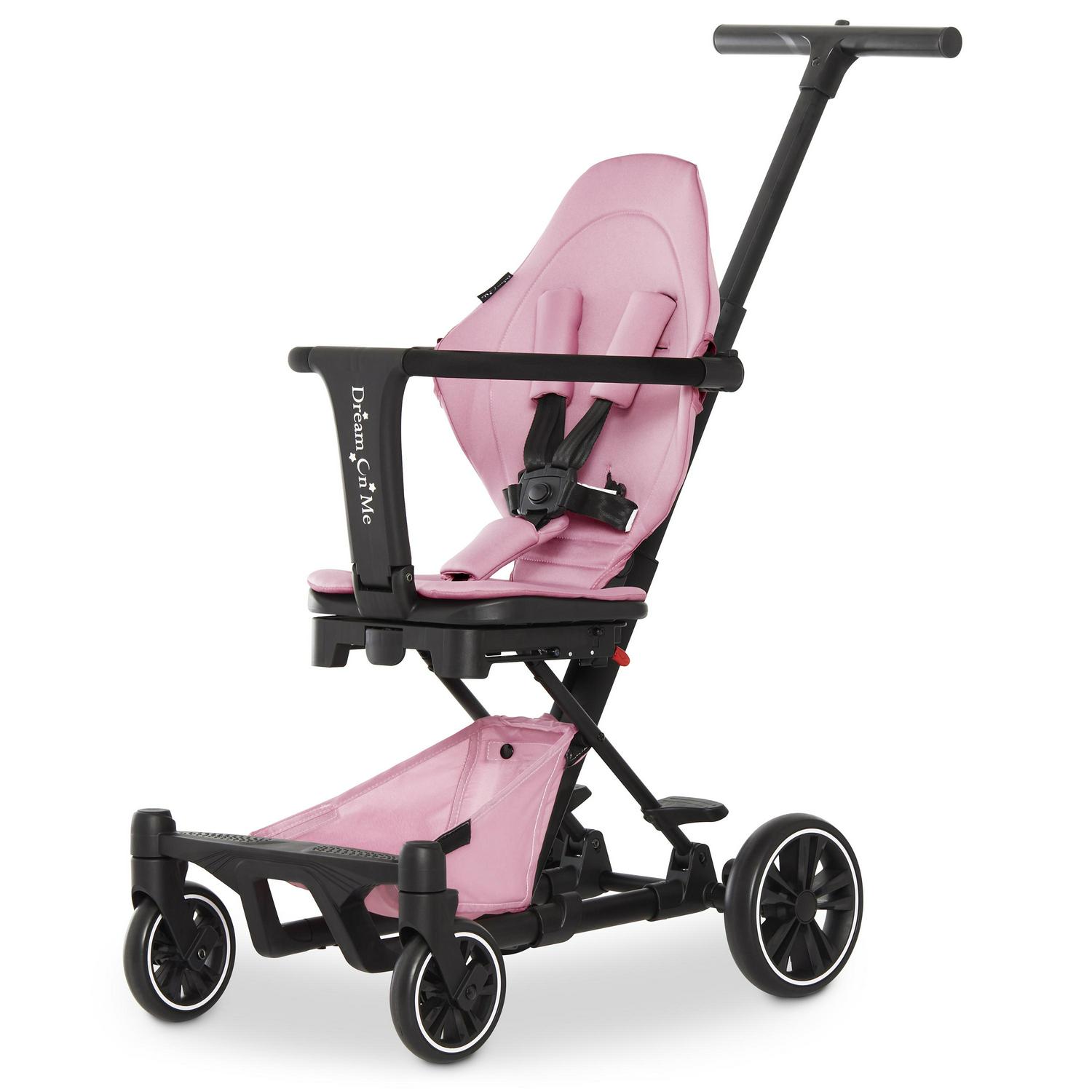 Dream On Me Drift Rider Stroller With Canopy In Pink  Crowdfused