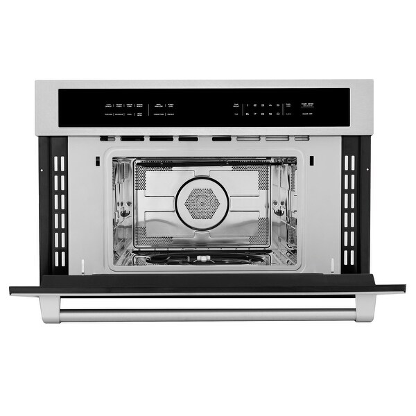 ZLINE 30 Inch wide， 1.6 cu ft. Built-in Convection Microwave Oven in Stainless Steel with Speed and Sensor Cooking