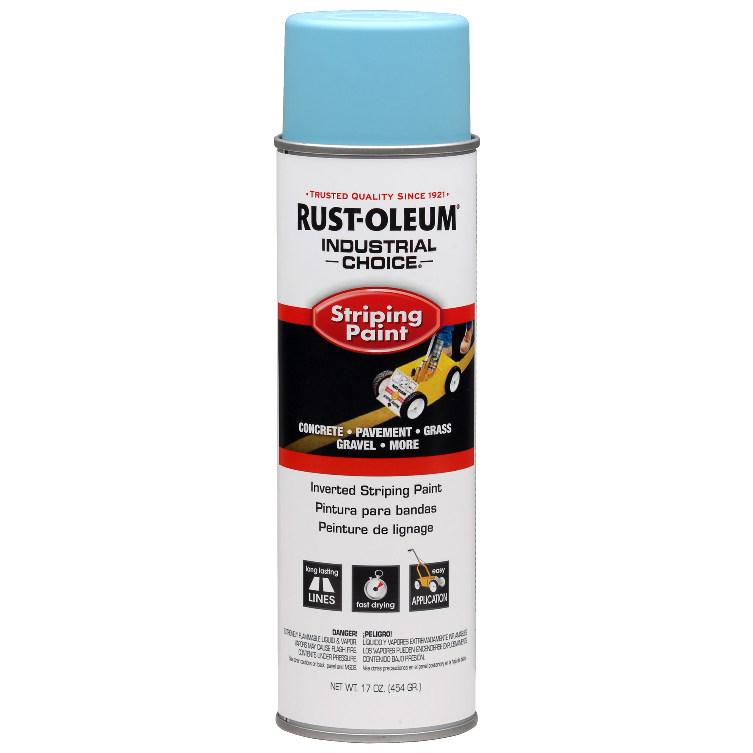 Rust-Oleum Industrial Choice Blue Inverted Striping Paint 18 oz