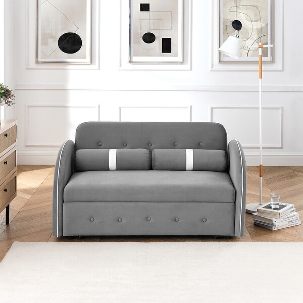 2 Seater Loveseats Sofa Couch with side pockets