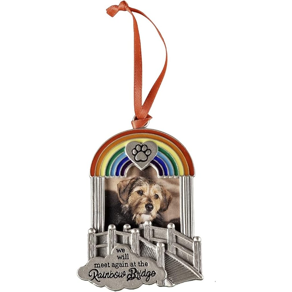 Cathedral Art  Rainbow Bridge Pet Memorial Photo Ornament