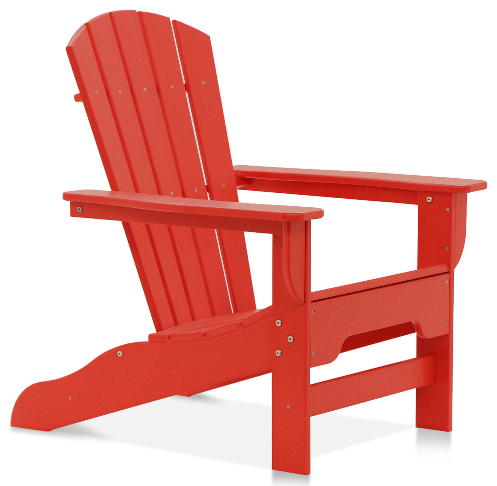 DUROGREEN Boca Raton Adirondack Set   Contemporary   Adirondack Chairs   by DuroGreen  Houzz