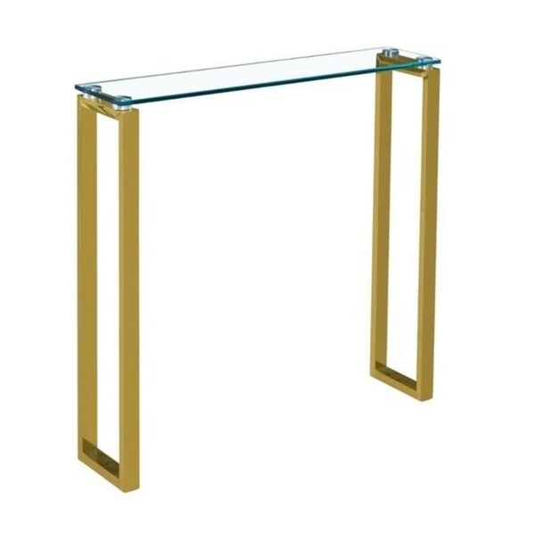 Modern Glass Console Table