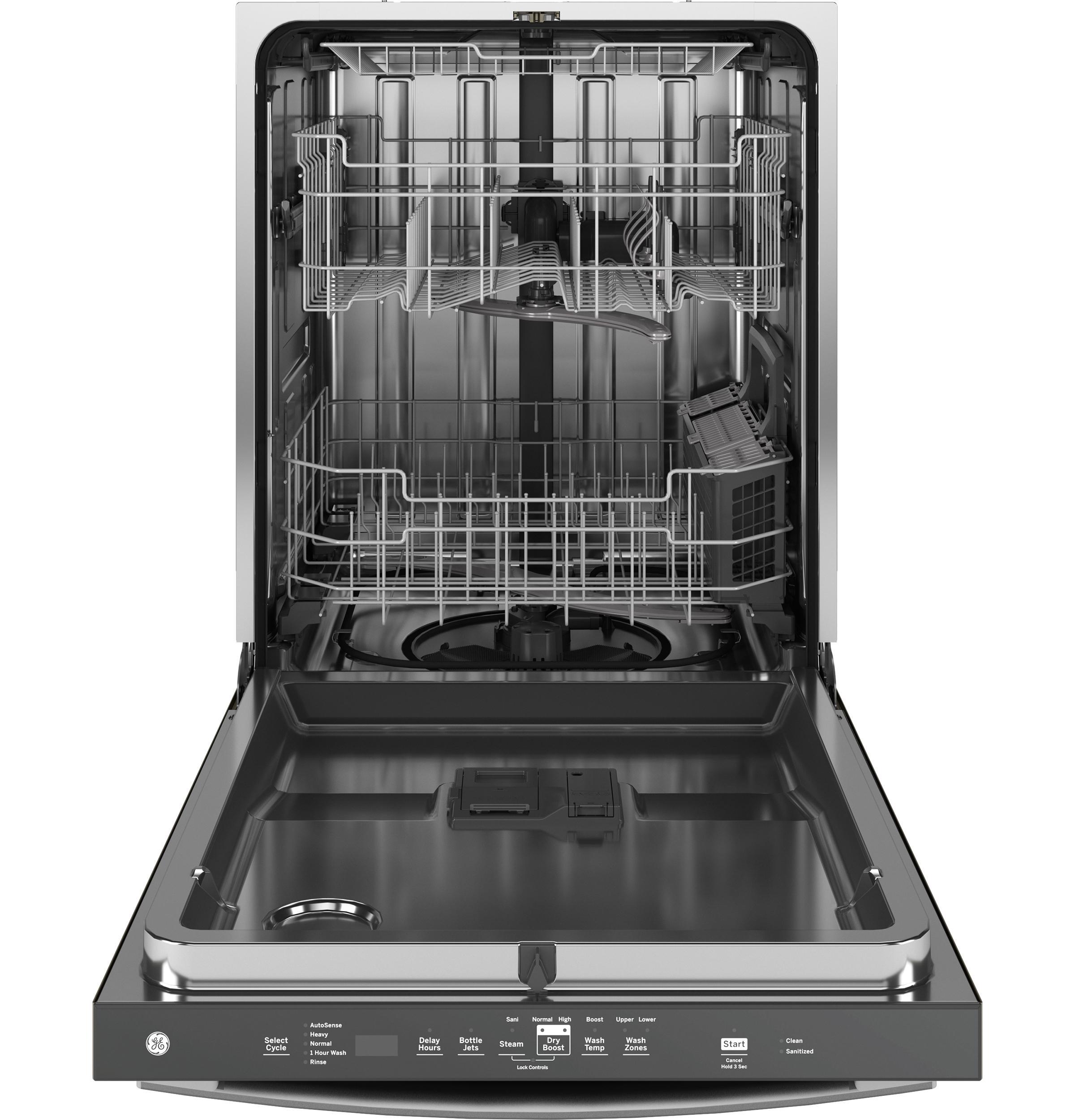 Ge Appliances GDT650SYVFS Ge® Fingerprint Resistant Top Control With Stainless Steel Interior Dishwasher With Sanitize Cycle