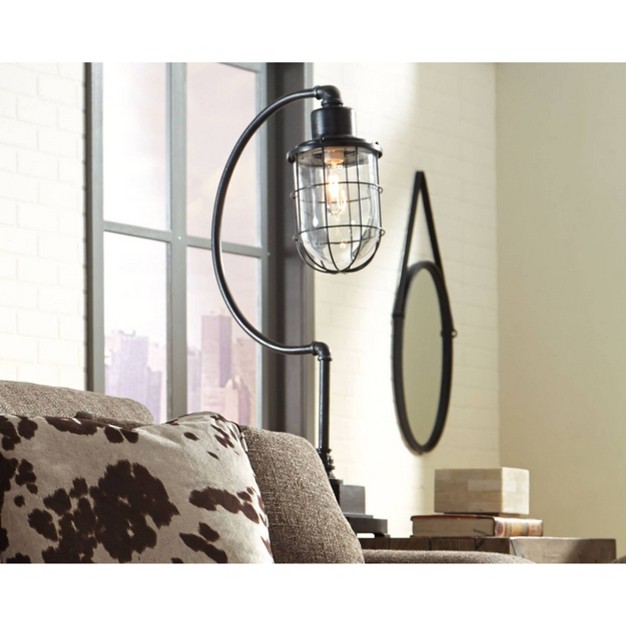 Jae Desk Lamp Antique Black Signature Design By Ashley