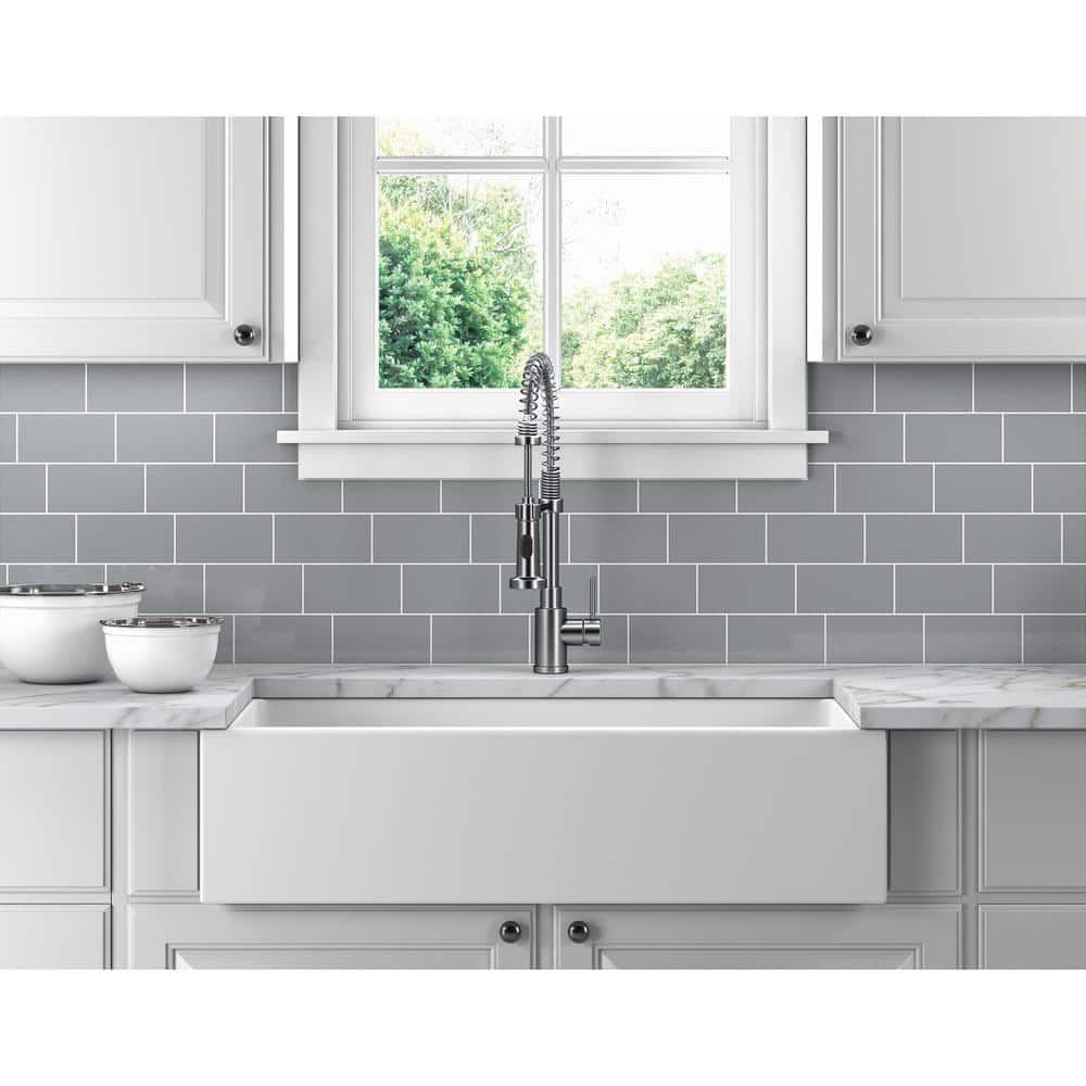 Daltile Restore 3 in. x 6 in. Glazed Ceramic Ash Gray Subway Tile (12.5 sq. ft.  case) X11436MOD1P2