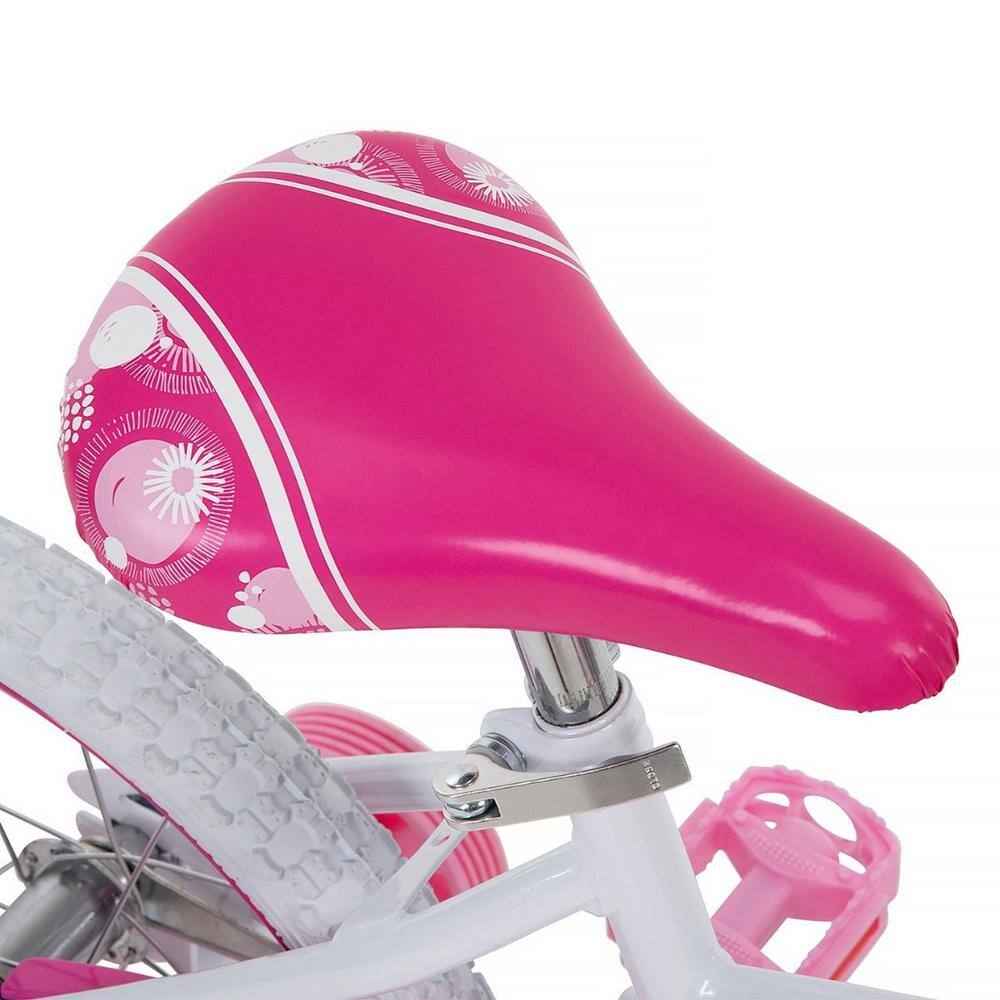 Huffy So Sweet 16 in. White and Pink Girls' Bike 21810