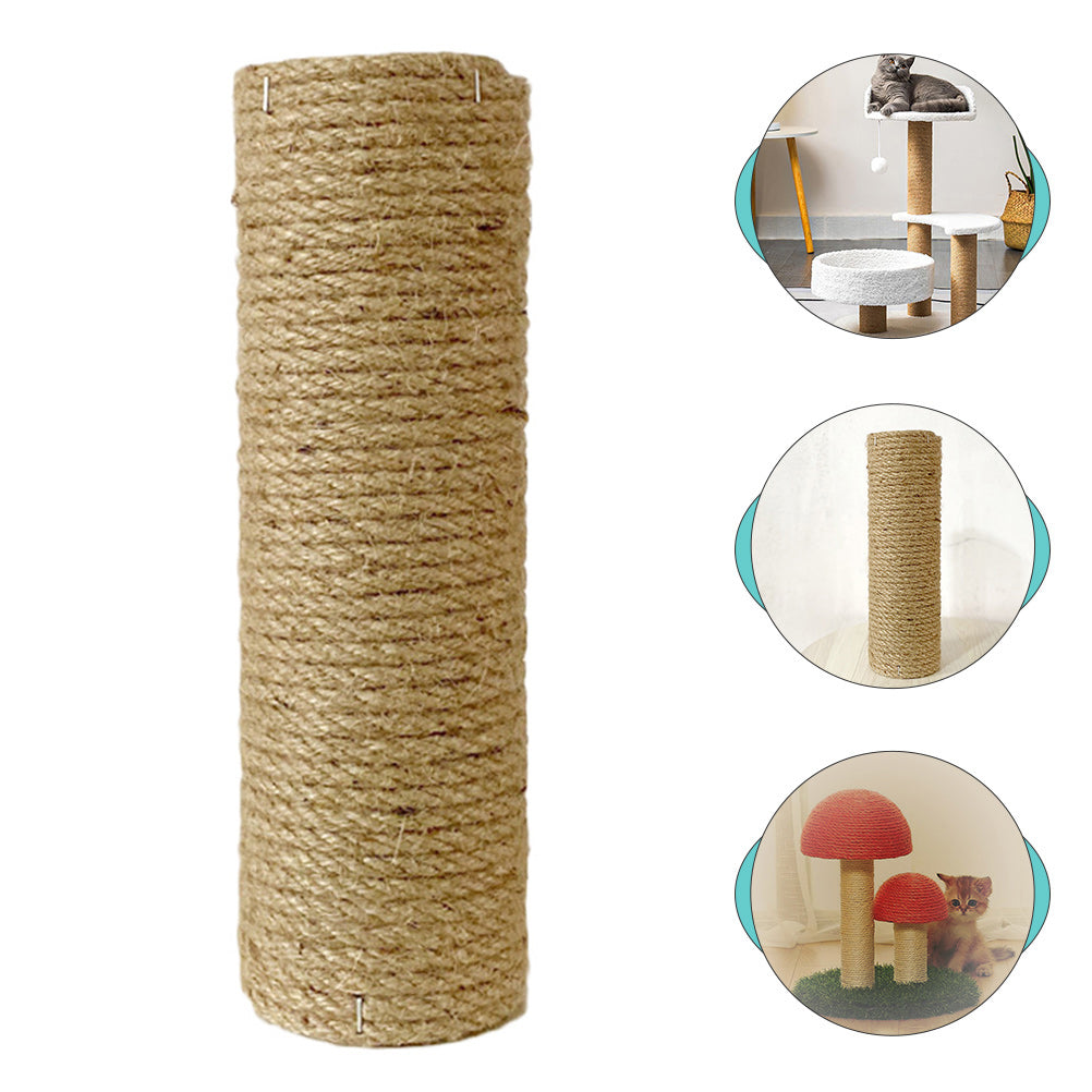 Hemoton Cat Scratching Post Hemp Rope Cat Climber Cat Tree Scratch Post Replacement