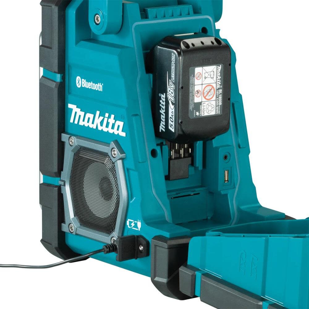 Makita 18V LXT 12V Max CXT Bluetooth Job Site Charger/Radio Lithium Ion Cordless Bare Tool XRM10 from Makita