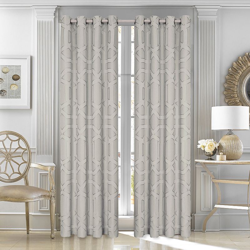 Five Queens Court 2-pack Kennedy Window Curtain