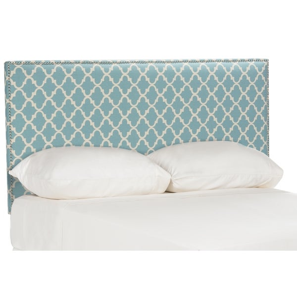 SAFAVIEH Sydney Blue and White Headboard (Queen) - - 16601920