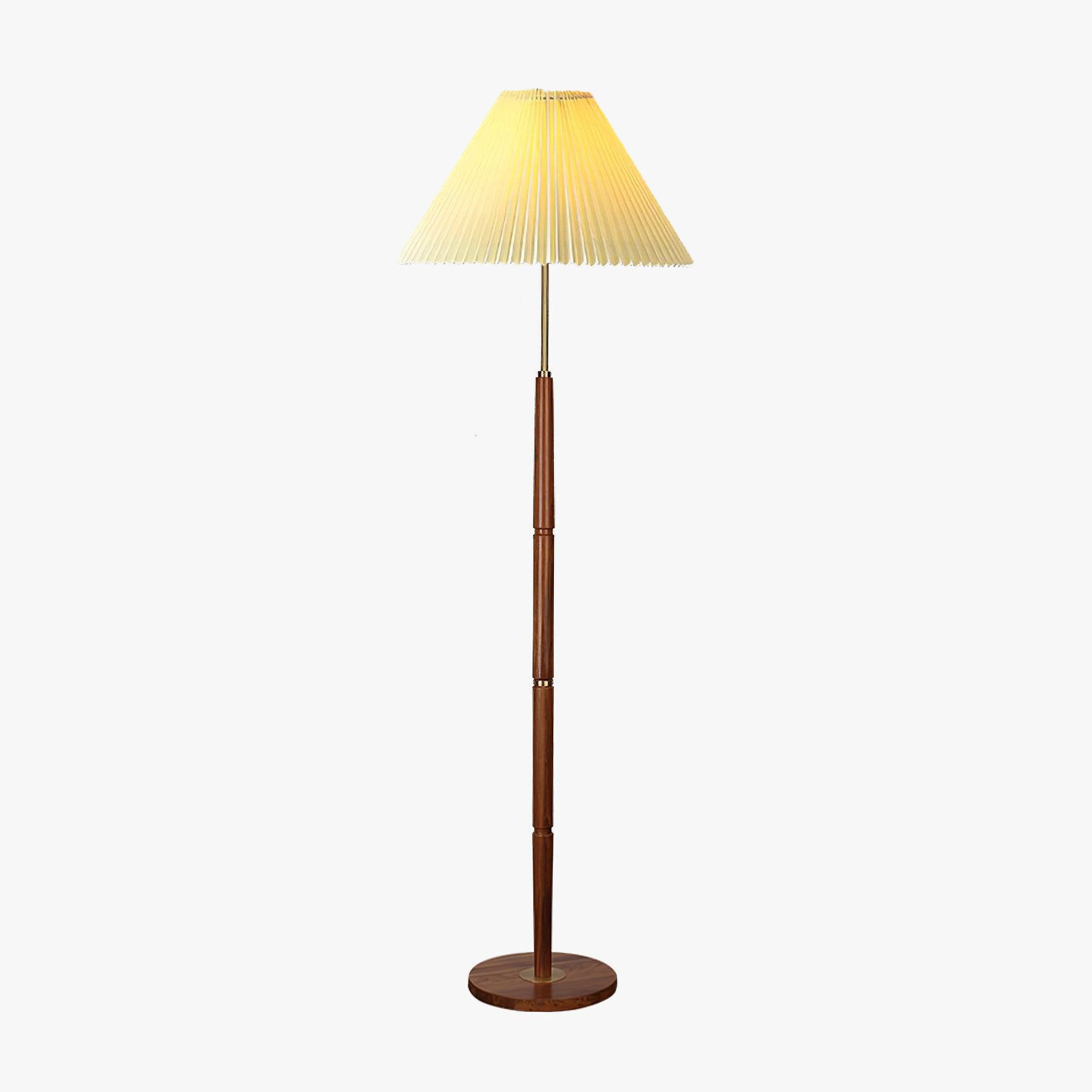 Pleated Floor Lamp