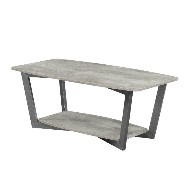 Graystone Coffee Table With Shelf Breighton Home