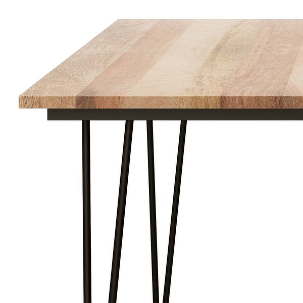 WYNDENHALL Moreno Industrial Mango Wood Dining Table