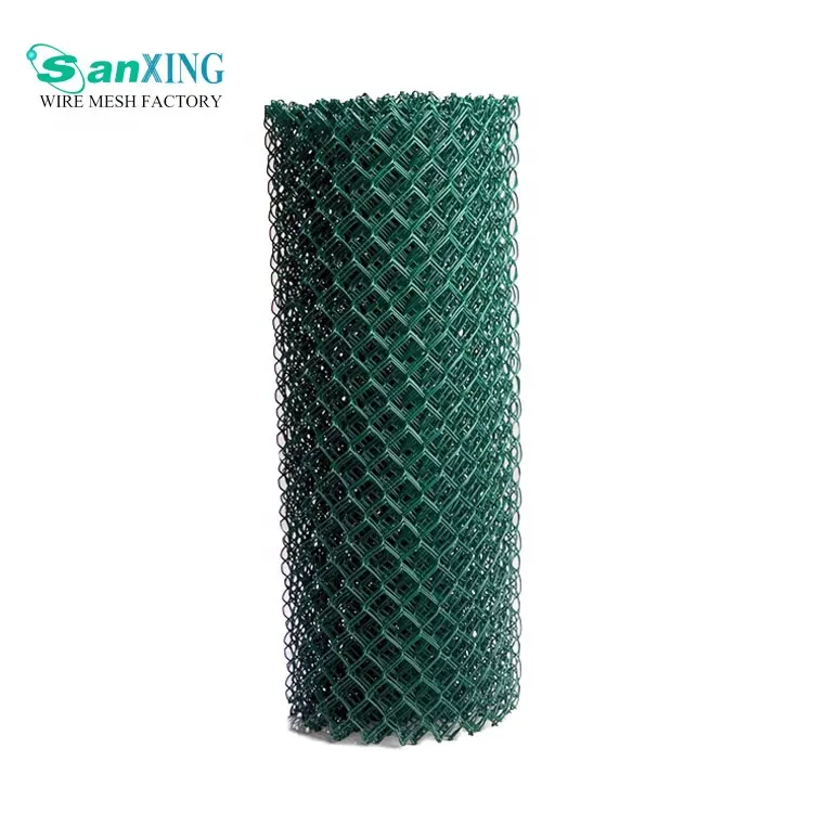 Professional factory supply good price galvanized chain link fence