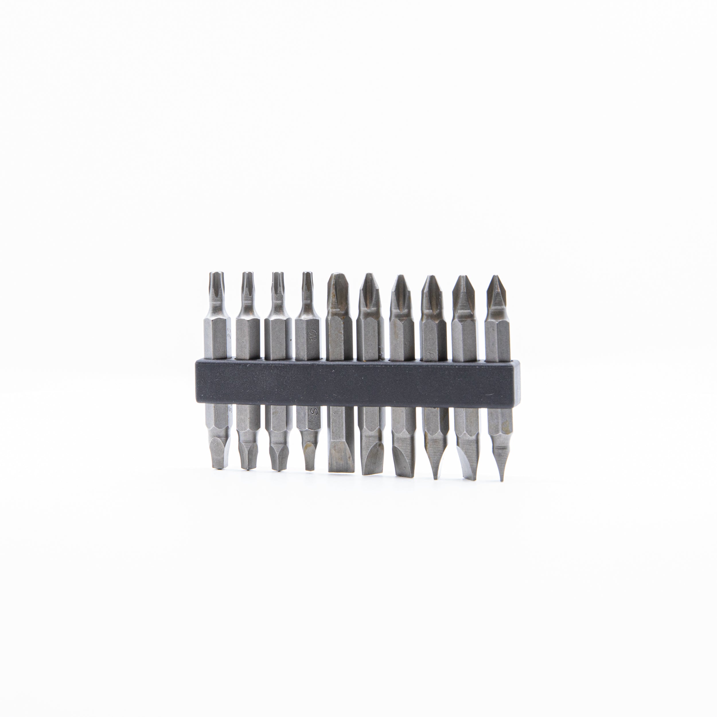 Screwdriver Bit Set, Double Ended, 10-Piece