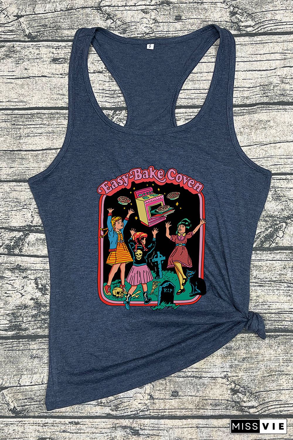 90s Horror Movie Fan Sleeveless Tank Top