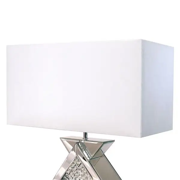 Wish Contemporary White Table Lamp by Furniture of America