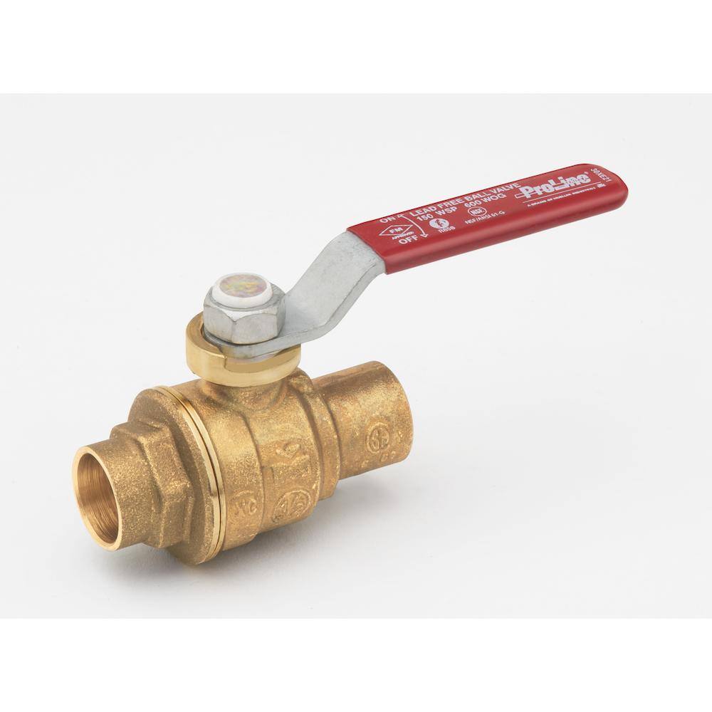 ProLine 12-in SWT Brass Ball Valve Series 7710 107-453NL