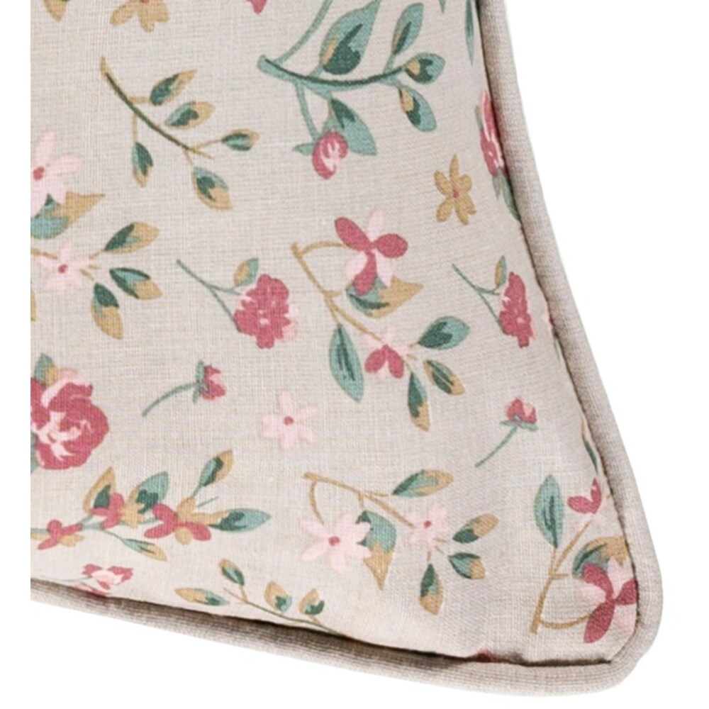 Artistic Weavers Rawle Shabby Chic Floral 20 inch Throw Pillow