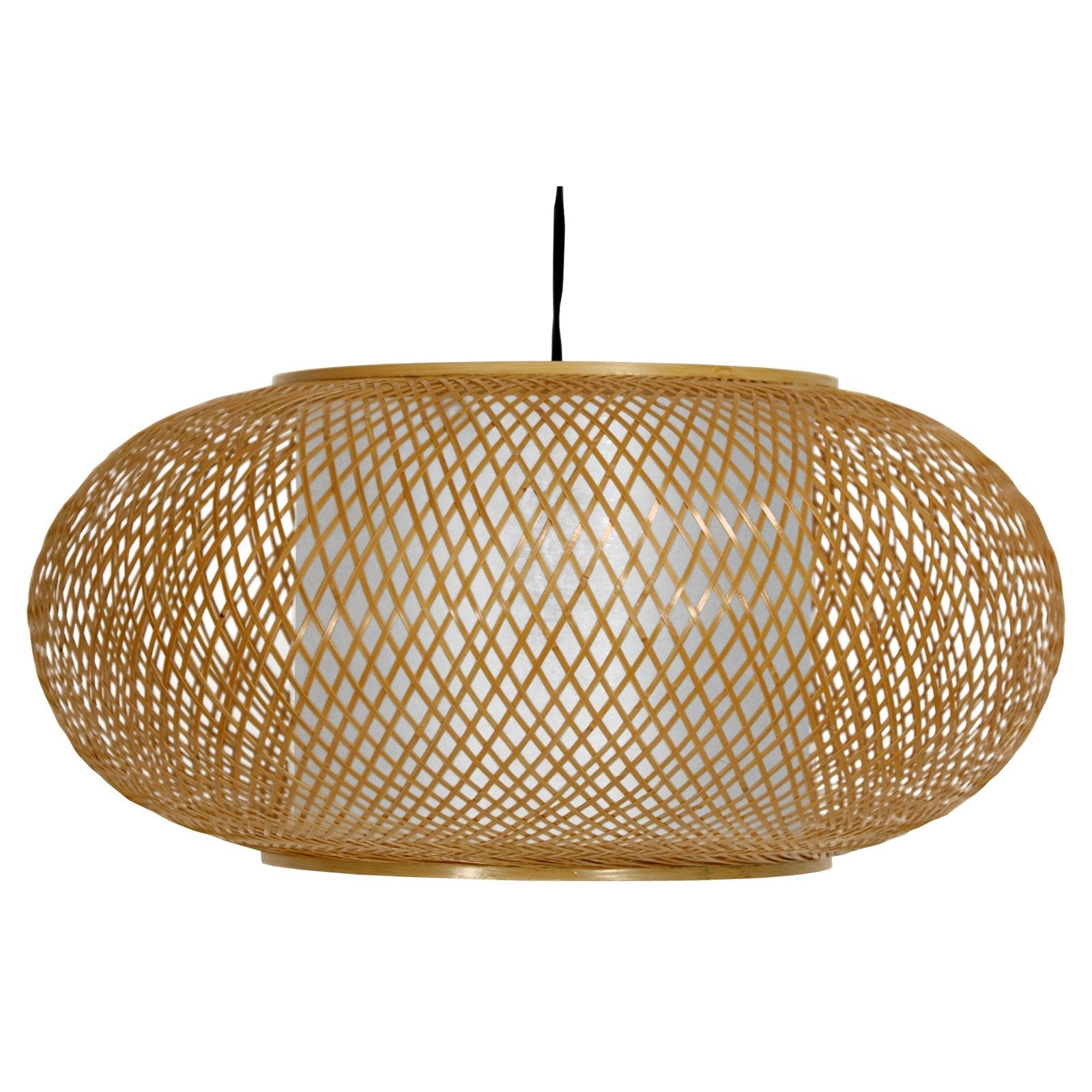 Oriental Furniture Kata Japanese Ceiling Lantern Pendant Light, Ceiling light, Japanese style, indoor