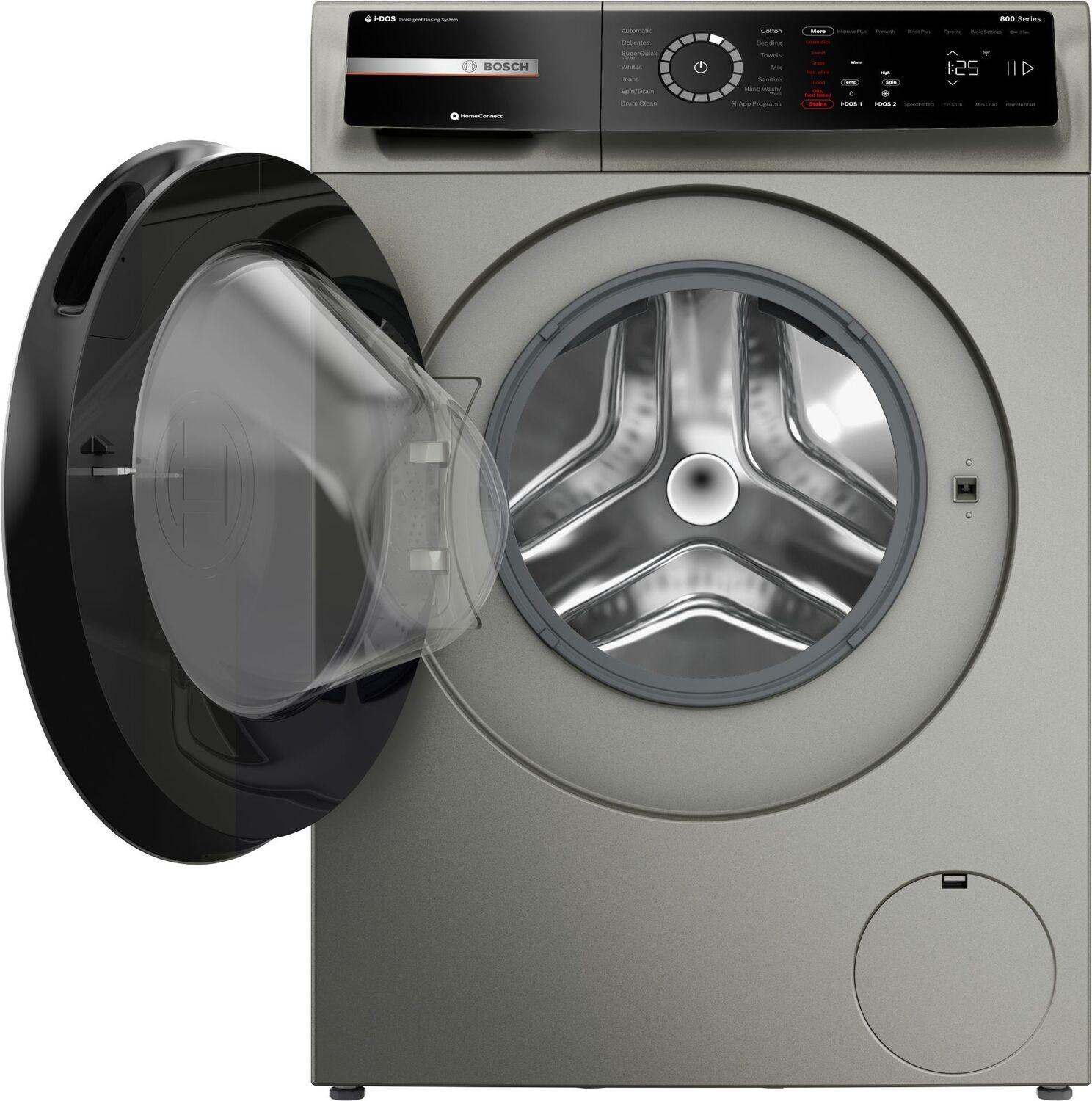 Bosch WGB246AXUC 800 Series Compact Washer , Silver Inox Wgb246Axuc