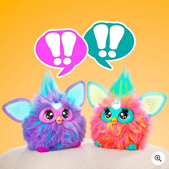 Furby purple interactive toy