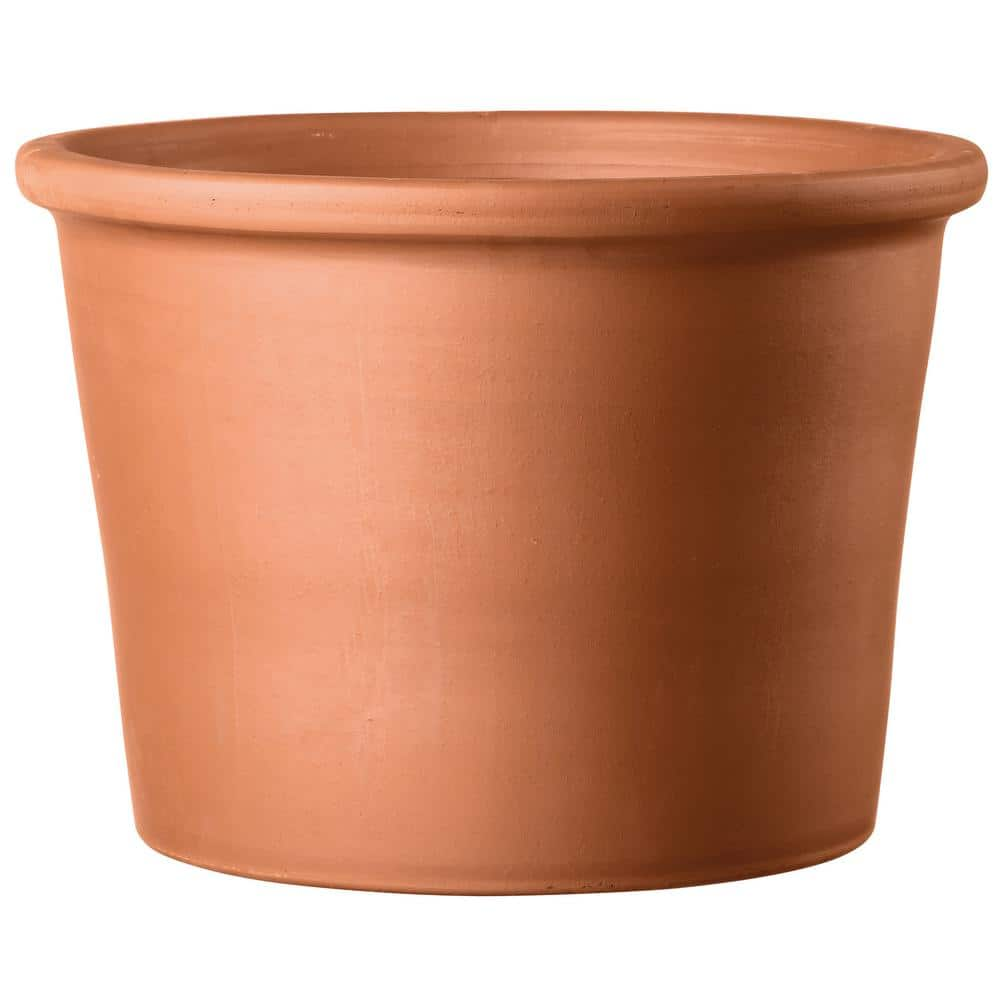 Pennington 5.5 in. Small Terra Cotta Clay Cylinder Pot 100544049