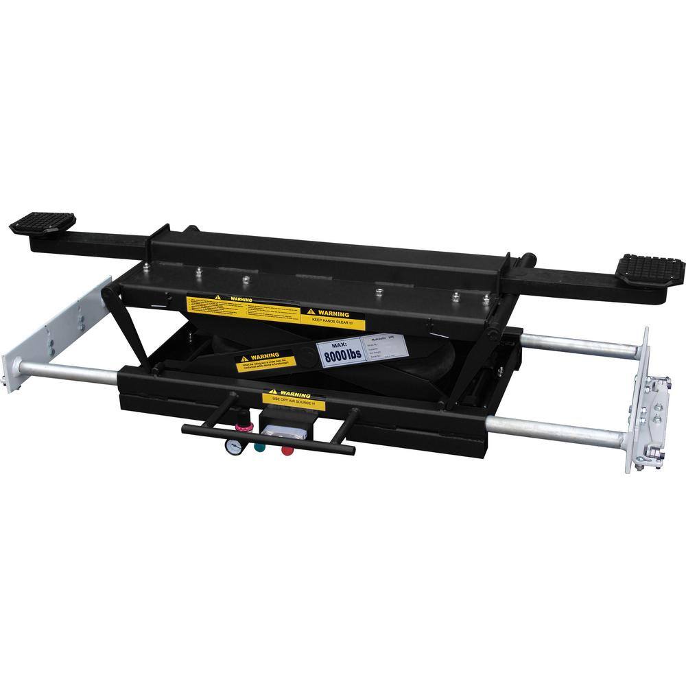 TUXEDO Rolling Air Jack 8000 lbs. Capacity On The Rail Air Bag Low Mount RAJ-8K-L