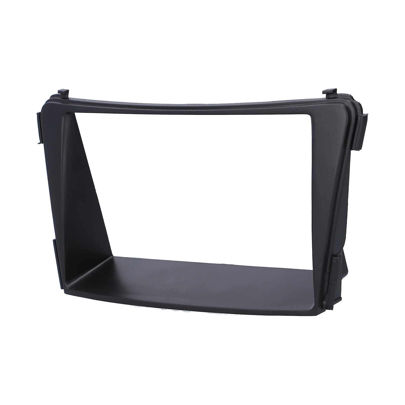 2din Center Control Dvd Fascia Stereo Radio Navigation Panel Frame Fit For Hyundai I40/i45 2012