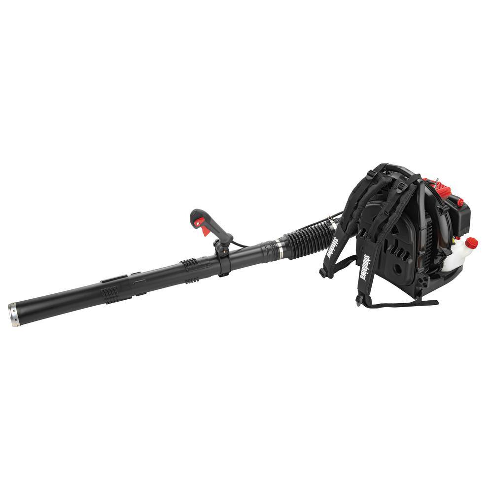 Shindaiwa 216 MPH 517 CFM 58.2 cc Gas 2-Stroke Cycle Backpack Leaf Blower with Tube Throttle EB600RT