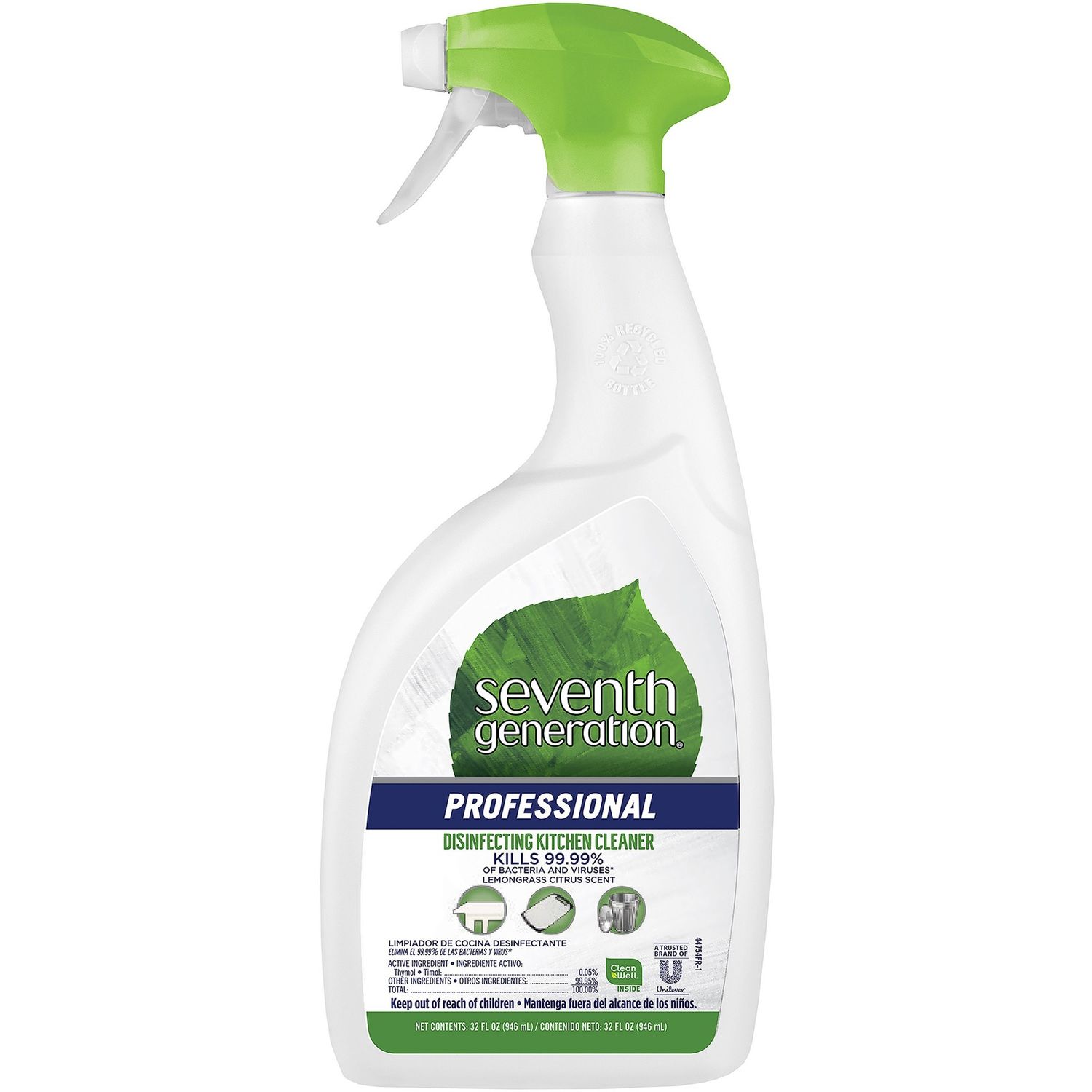 Professional Disinfect Kitchen Spray by Seventh Generation， Inc SEV44981CT