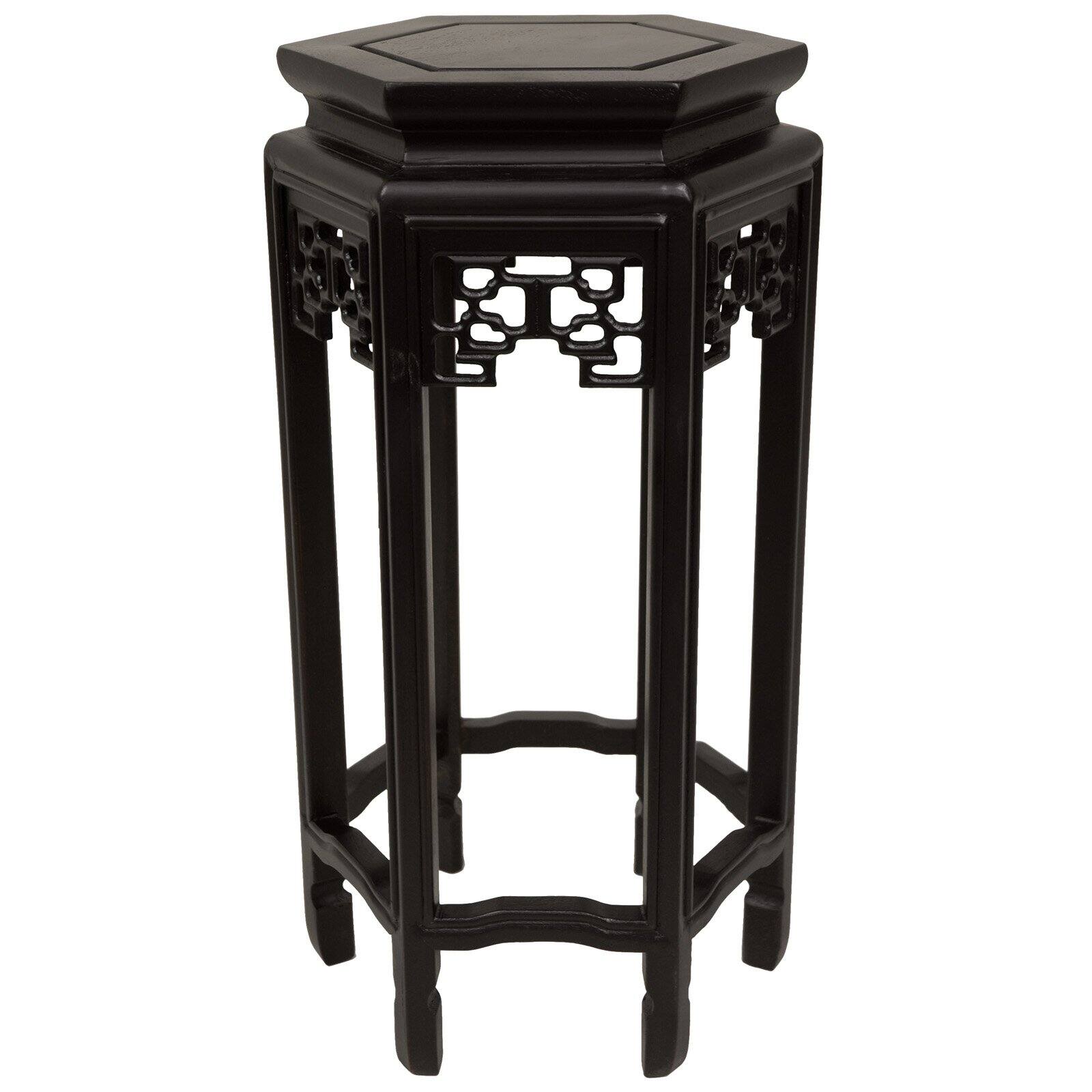 Oriental Furniture Hexagon Plant Stand