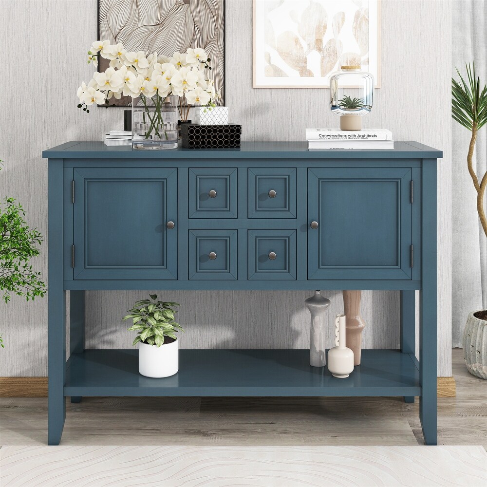 Storage Vintage Console Table