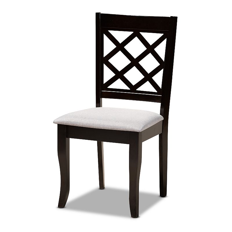 Baxton Studio Selby Dining Table and Chair 5-piece Set