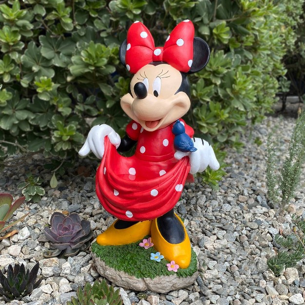 Minnie Mouse Birdbath Resin stone Statue