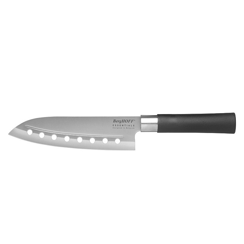 BergHOFF Essentials 7-in. Stainless Steel Santoku Knife with Holes