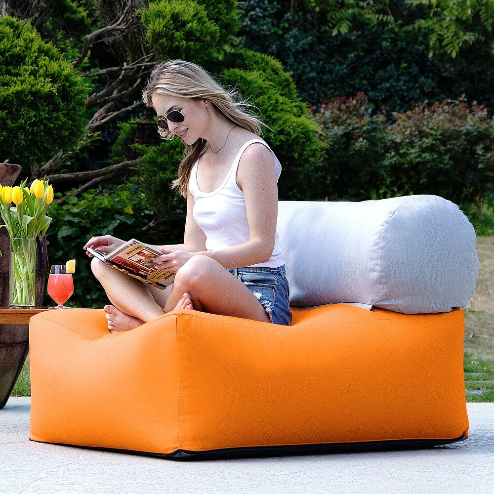 Jaxx Tybee Sunbrella Bean Bag Patio Chair