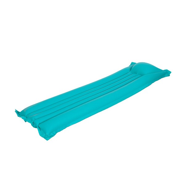 Pool Central 6 x27 Teal Green Blue Inflatable Swimming Pool Raft Float