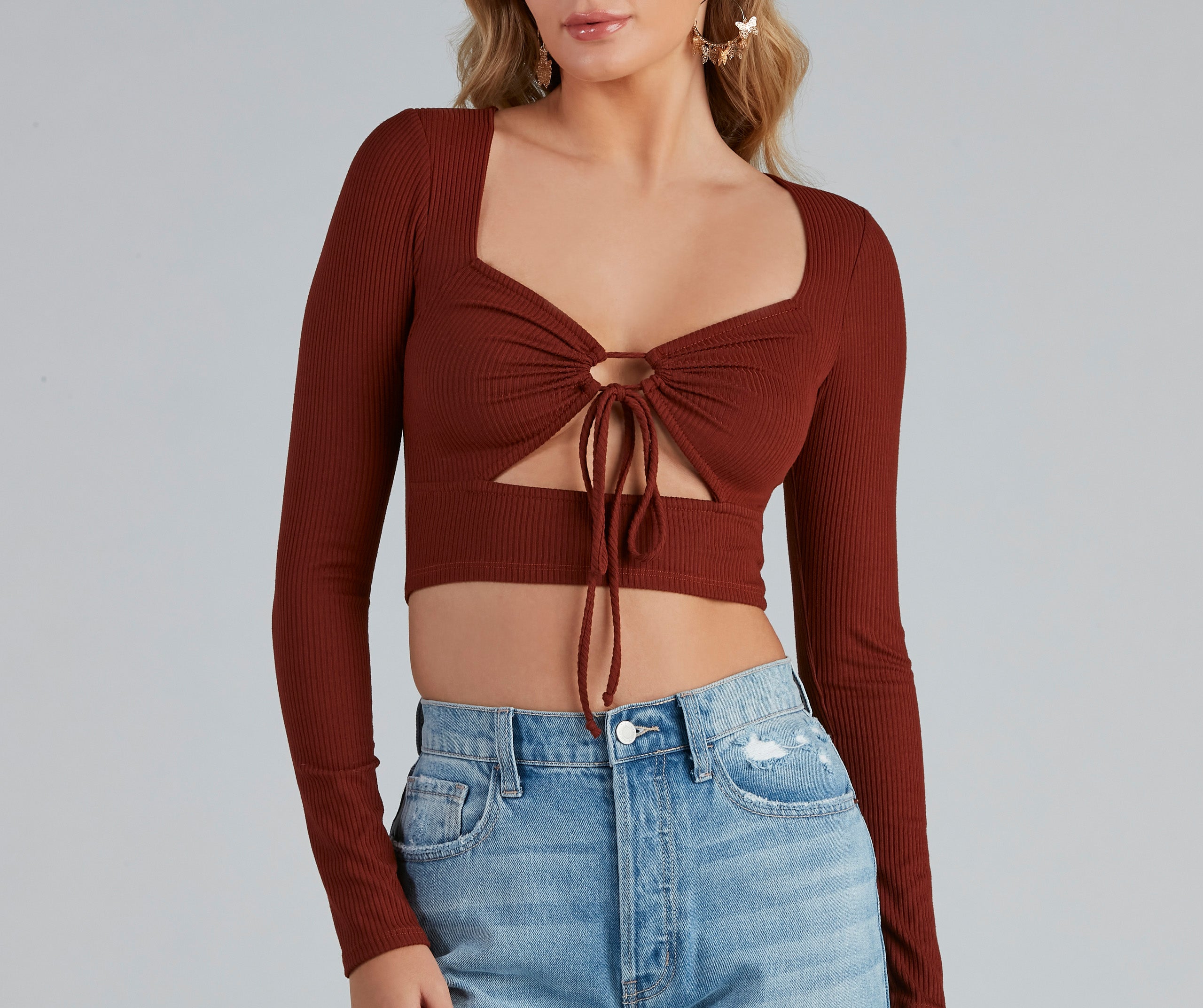 Never Looked Better Ribbed Crop Top