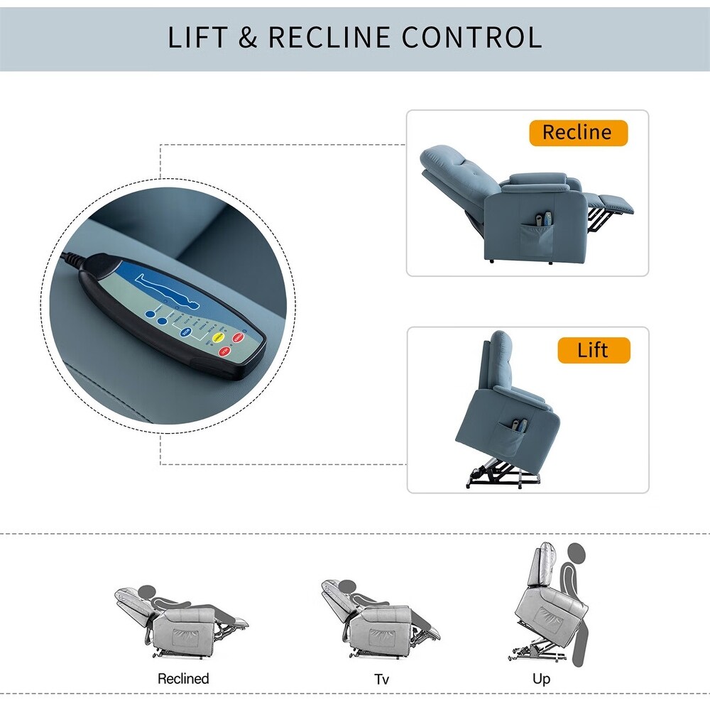 Merax Massage Recliner Chair Electric Power Lift Chairs