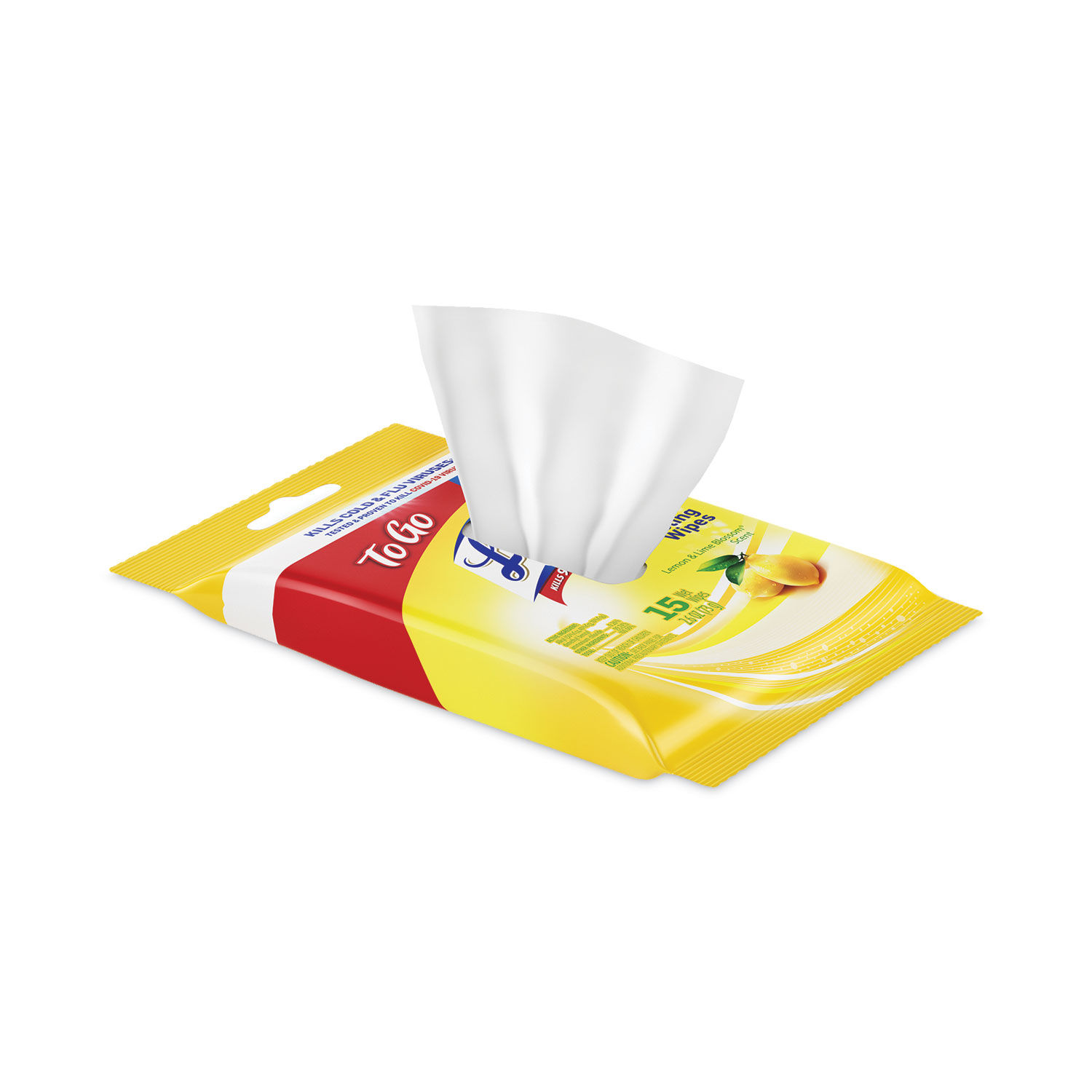 Disinfecting Wipes To-Go Flatpack by LYSOLandreg; Brand RAC99717CT