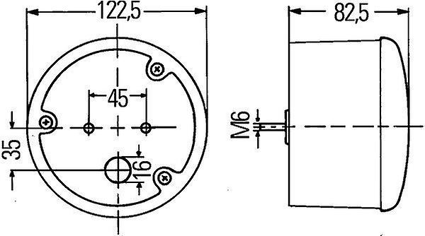 Reverse Light Black Right O/S Left N/S Halogen P21W 24V 12V