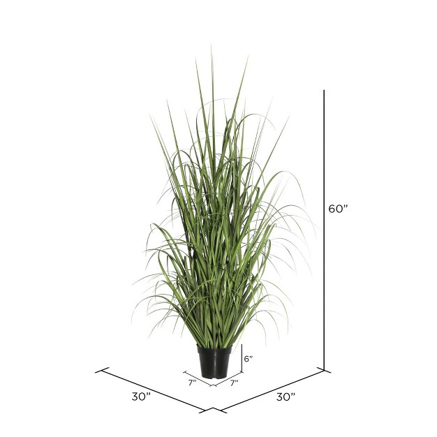 Artificial Ryegrass In Pot (60) - Vickerman