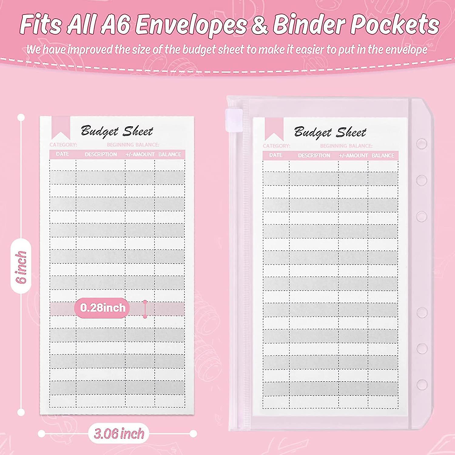 Expense Budget Sheets， Bill Organizer