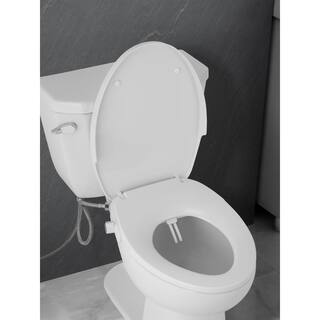 Niagara Hydrotech(TM) Non- Electric Bidet Seat for Elongated Toilet in White WP-EL0621