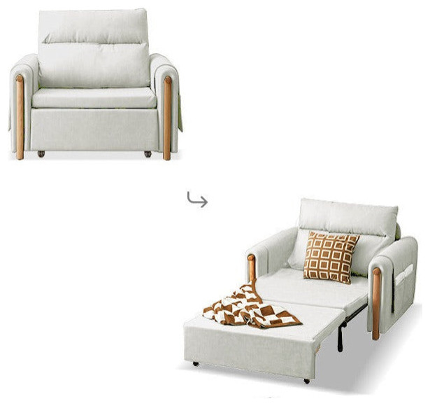 North American Fabric Sleeper Sofa WIth Storage   Transitional   Sleeper Sofas   by GVAwood  Houzz