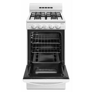 Amana 20 in. 2.6 cu. ft. Gas Range in White AGG222VDW