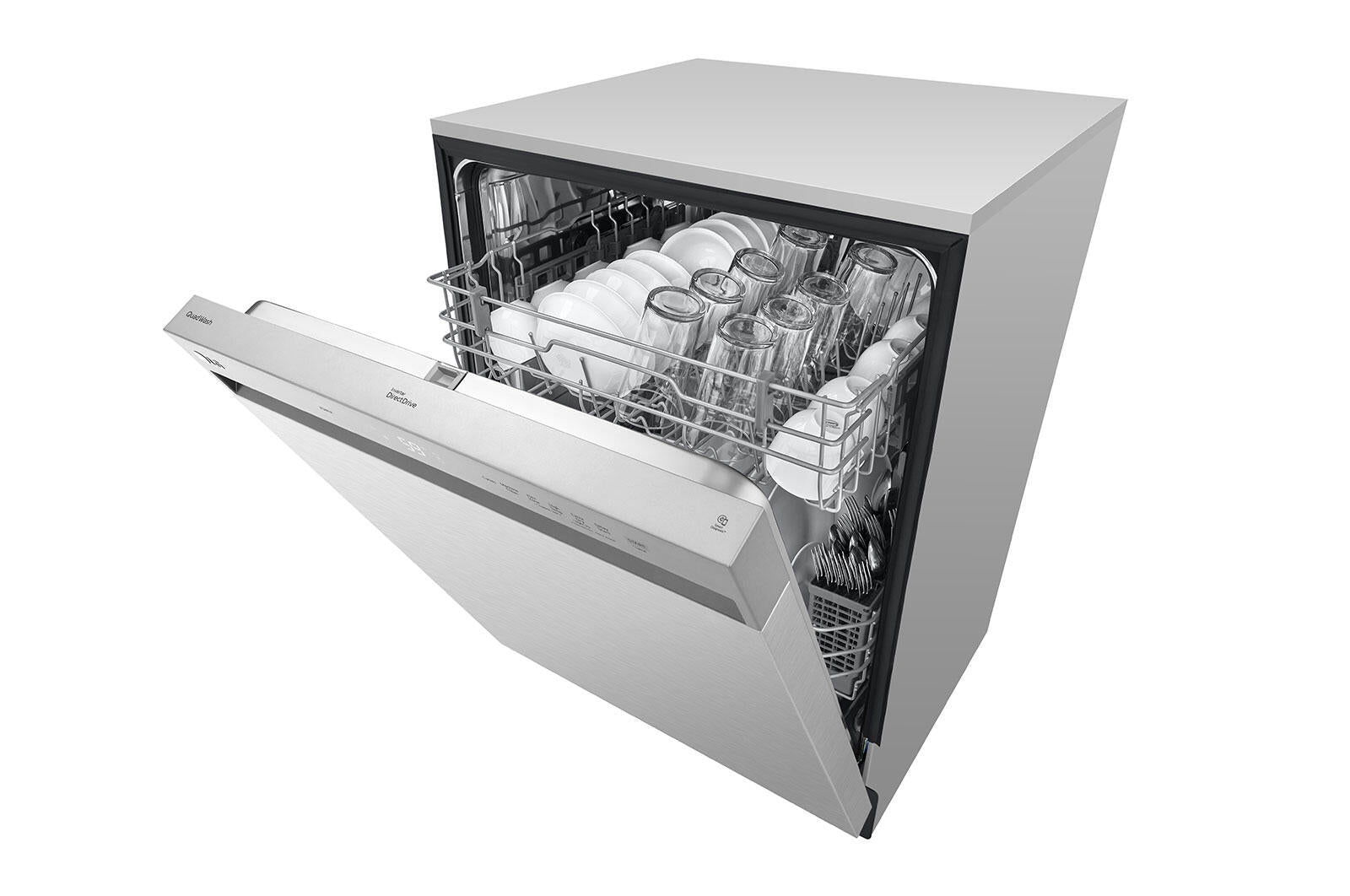 Lg LDFN3432T Front Control Dishwasher With Quadwash™